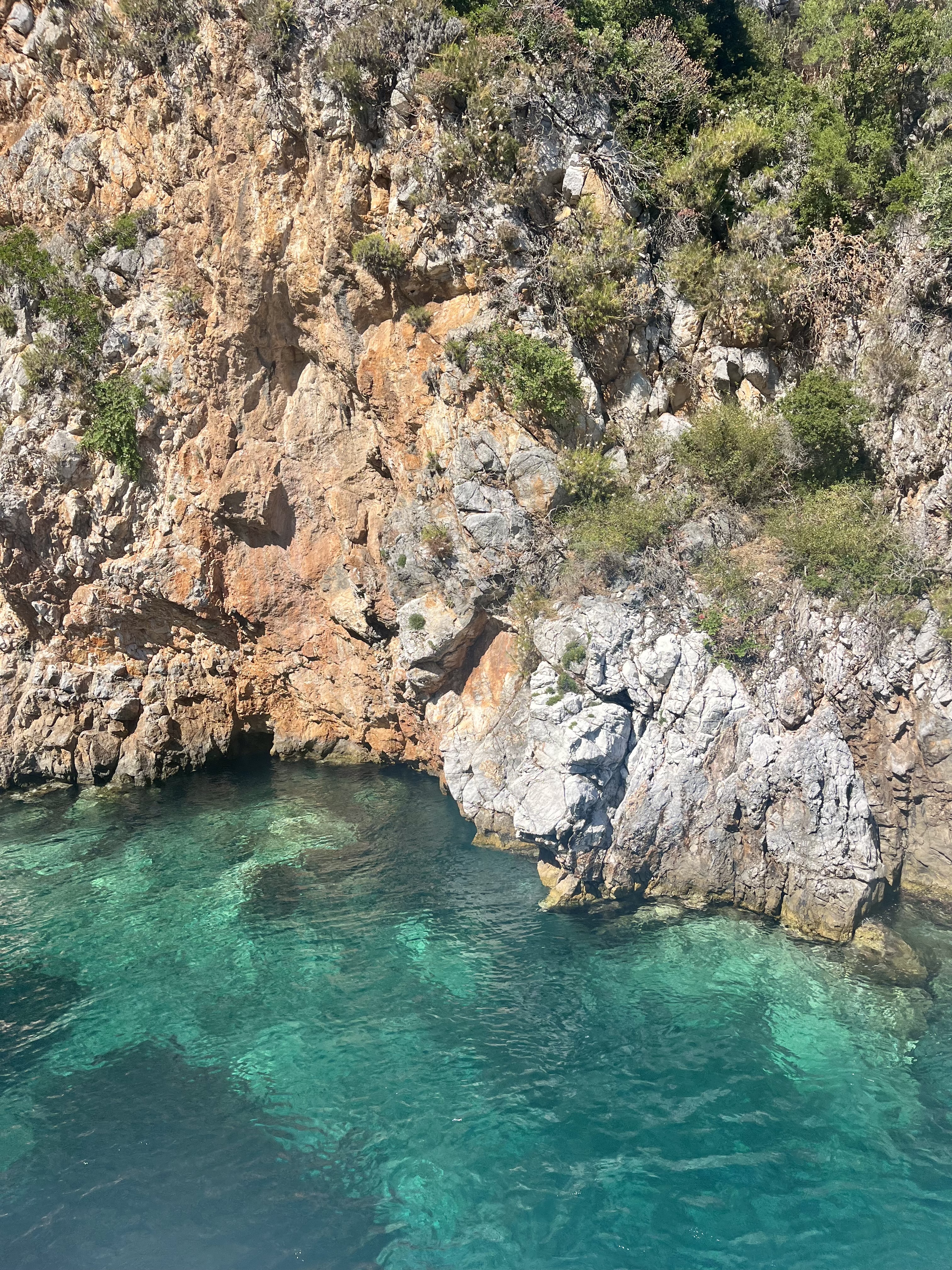Crystal-clear water, Greece
