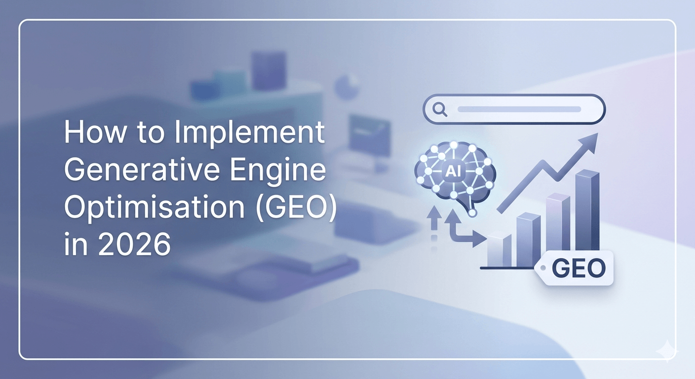 How to Implement Generative Engine Optimisation (GEO) in 2026